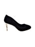 Tory Burch Animal Print Black Heels Size 10 - photo 1