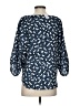 Ann Taylor Blue 3/4 Sleeve Blouse Size XS - photo 2
