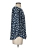 Ann Taylor Blue 3/4 Sleeve Blouse Size XS - photo 4