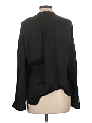 Xirena Long Sleeve Silk Top (view 2)
