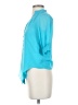 1.State 100% Polyester Teal Short Sleeve Blouse Size XXS - photo 5