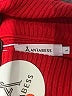 Anrabess Red Turtleneck Sweater Size L - photo 7