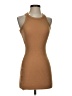 White Fox Solid Tan Casual Dress Size XS - photo 1