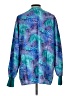 Assorted Brands Tropical Floral Graphic Multi Color Blue Kimono Size L - photo 2