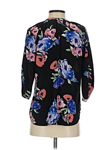 Yumi Kim 3/4 Sleeve Silk Top (view 2)