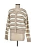 Design History Stripes Tan Cardigan Size M - photo 1