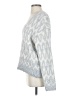 Ann Taylor LOFT Chevron-herringbone Silver Pullover Sweater Size S - photo 5