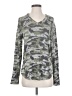 B Collection by Bobeau Camo Gray Pullover Sweater Size S - photo 1