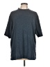 Perry Ellis Gray Short Sleeve Top Size L - photo 1