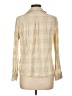 Bacio Plaid Tan Long Sleeve Button-Down Shirt Size L - photo 2