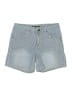 AG Jeans 100% Cotton Chevron-herringbone Blue Denim Shorts Size 6 - photo 1