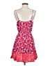 Express 100% Rayon Floral Red Cocktail Dress Size S - photo 2