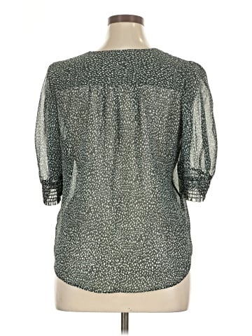 Joie Short Sleeve Silk Top (view 2)