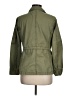 Madewell 100% Polyester Solid Green Fleet Jacket Size M - photo 2