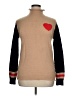Unbranded Hearts Tan Turtleneck Sweater Size XL (estimated) - photo 1
