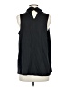 Shein 100% Polyester Black Sleeveless Blouse Size 6 - photo 2