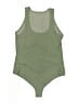 Pinsy Solid Green Bodysuit Size 1X - photo 2
