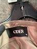 Cider 100% Viscose Metallic Silver Formal Skirt Size 0X - photo 4