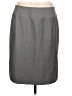 AK Anne Klein Solid Gray Formal Skirt Size 12 - photo 1