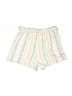 The Commons Stripes Ivory Shorts Size M - photo 2