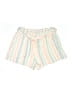 The Commons Stripes Ivory Shorts Size M - photo 1