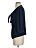 CAbi 100% Polyester Blue 3/4 Sleeve Blouse Size XS - photo 5
