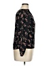 J.Crew Floral Black Long Sleeve Blouse Size 0X (estimated) - photo 4