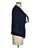 CAbi 100% Polyester Blue 3/4 Sleeve Blouse Size XS - photo 4