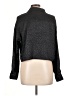 Discreet Black Long Sleeve Blouse Size L - photo 2