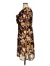 Lands' End Print Brown Casual Dress Size 14 - photo 5