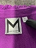 Marc Bouwer Purple 3/4 Sleeve Blouse Size M - photo 7
