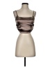 Nasty Gal Inc. Silver Tube Top Size 4 - photo 1