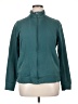 Laura Scott 100% Cotton Teal Track Jacket Size XL - photo 1