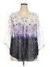 I.N. Studio Silver 3/4 Sleeve Blouse Size 2X - photo 1