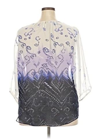 I.N. Studio 3/4 Sleeve Blouse (view 2)
