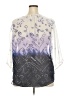 I.N. Studio Silver 3/4 Sleeve Blouse Size 2X - photo 2