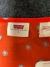 Levi's 100% Polyester Orange 3/4 Sleeve Blouse Size S - photo 7