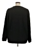 Croft & Barrow 100% Acrylic Solid Black Pullover Sweater Size 1X - photo 2