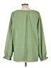 Jessica Simpson 100% Polyester Green Long Sleeve Blouse Size L - photo 2