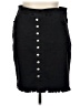 Coco + Carmen Solid Black Casual Skirt Size XL - photo 1