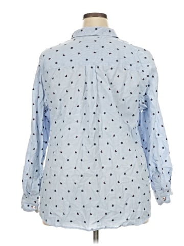 Charter Club Long Sleeve Button-Down Shirt (view 2)