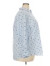 Charter Club Hearts Blue Long Sleeve Button-Down Shirt Size 18 - photo 4