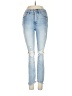 Gap Hearts Blue Jeans Size 25 waist - photo 1