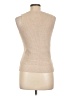 Vila Milano Tan Sweater Vest Size L - photo 2