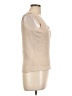 Vila Milano Tan Sweater Vest Size L - photo 4