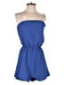 Shein Solid Blue Romper Size 2 - photo 1