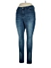 Royalty For Me Solid Blue Jeans Size 16w - photo 1
