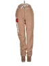 Assorted Brands Hearts Brown Sweatpants Size XS - photo 1