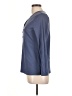 Architect 100% Cotton Blue Long Sleeve Henley Size L - photo 5