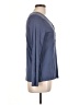 Architect 100% Cotton Blue Long Sleeve Henley Size L - photo 4
